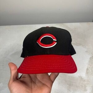New Era 59FIFTY Cincinnati Reds Hat Vintage Authentic On Field Cap Size 7 5/8